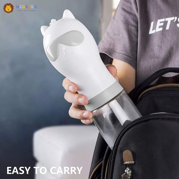 Поилка дорожная для животных FIDA (серая)