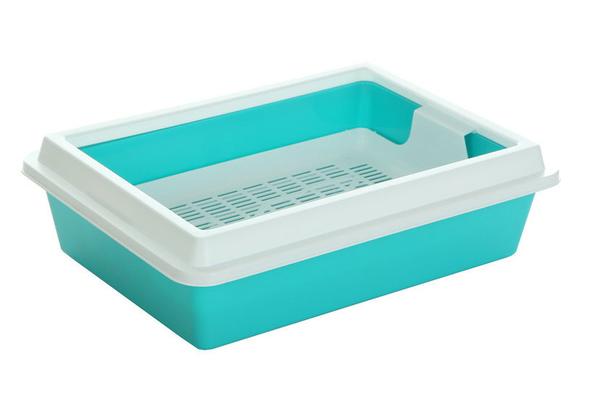 Лоток для кошек КИС большой с рамкой