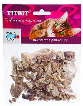 Легкое говяжье для кошек "TiTBiT" 8 г (005187)
