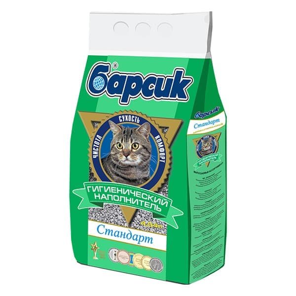 Наполнитель «Барсик» Стандарт впитывающий