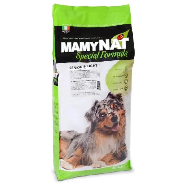 Пища для собак MamyNAT Dog Senior & Light (курица, говядина)