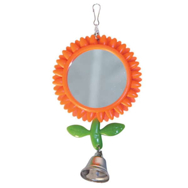 Игрушка для птиц TRIOL - зеркало "Подсолнух", 80*175мм (52181016)