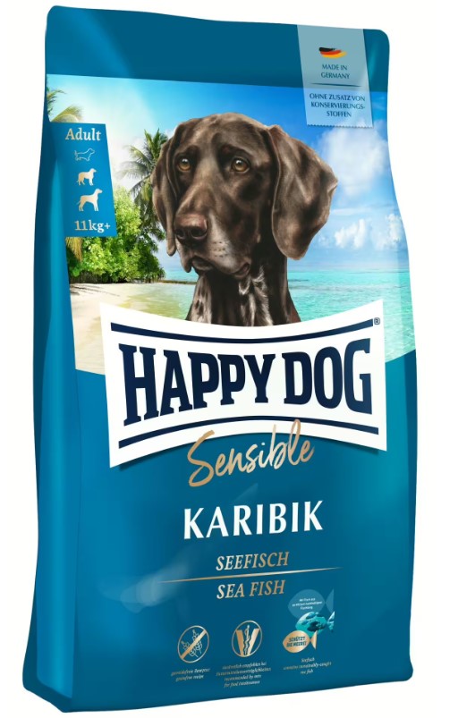 Каталог Сухой корм для собак HAPPY DOG Supreme Sensible Karibik для собак