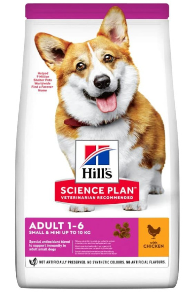 Каталог Сухой корм для собак Hill's Science Plan Adult Small & Mini (курица) для собак