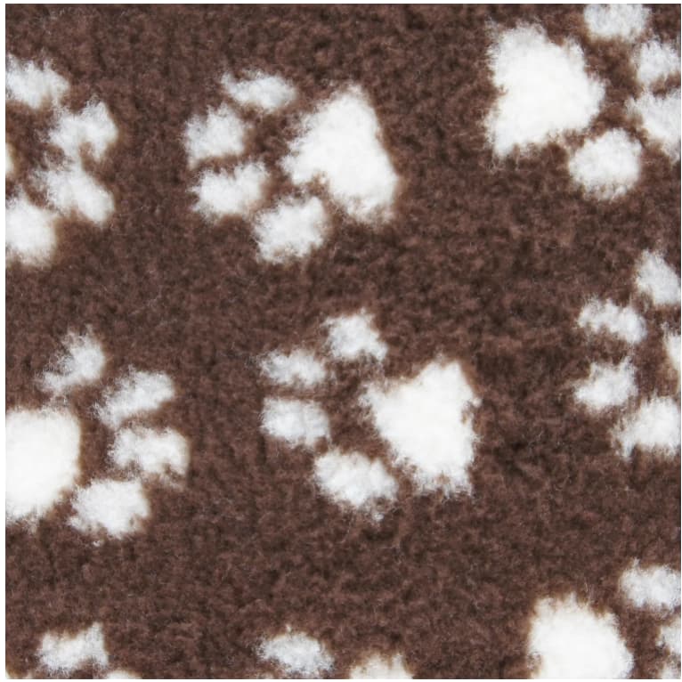 Коврик меховой для собак ProFleece 1х1.6 м, шоколад/крем