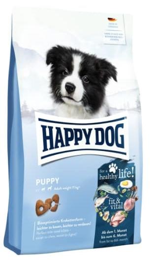Сухой корм для щенков средних и крупных пород с момента прикорма до 6 мес, Сухой корм для щенков HAPPY DOG Baby Original