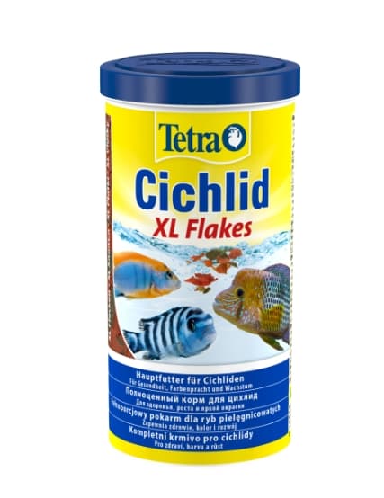 Корм для аквариумных рыбок Tetra Cichlid XL Flakes