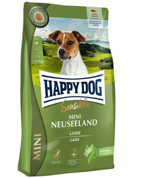 Каталог Сухой корм для собак HAPPY DOG Supreme Mini Neuseeland для собак