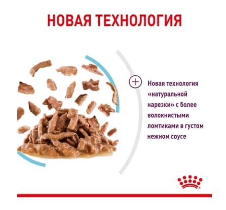 Влажный рацион для кошек Royal Canin Sensory Feel (соус)