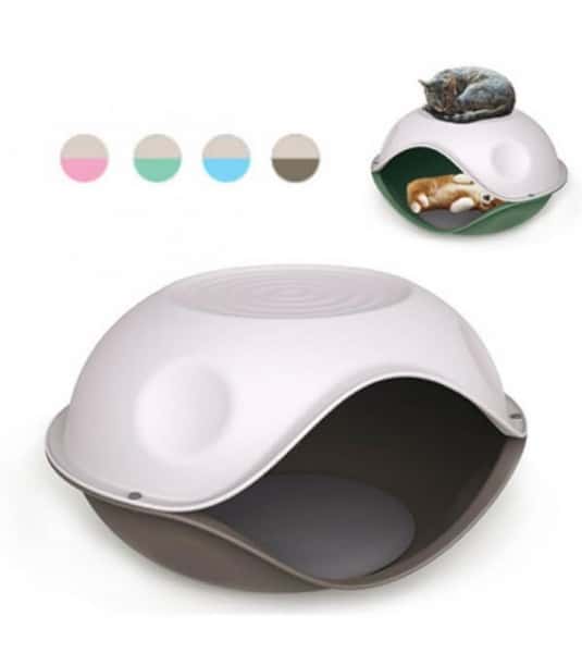 Домик для кошек пластиковый Duck Plain 57x48x32 см (20104)