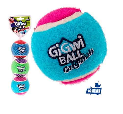 Игрушка для собак "GiGwi" "Теннисный мяч" (75337)