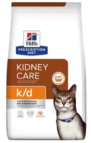 Сухой корм для кошек Hill's Prescription Diet k/d Kidney Care (курица)