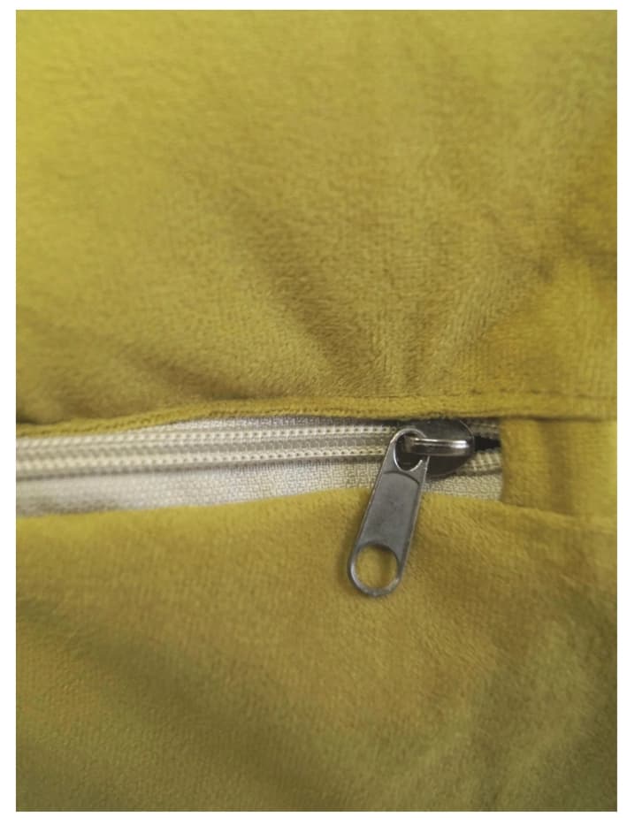 Лежанка круглая со съемным чехлом Тото1 (желтый)