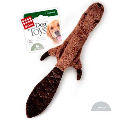 Игрушка для собак "GiGwi" "Шкурка бобра" (75260)