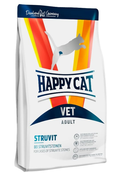 Сухой корм для кошек Happy Cat VET Diet Struvit корм для кошек с мочекаменной болезнью струвитного типа