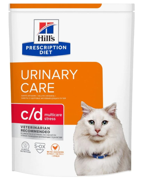 Сухой корм для кошек Hill's Prescription Diet c/d Multicare Urinary Stress (курица)