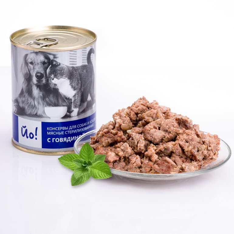 Консервы для собак Йо! (Говядина)