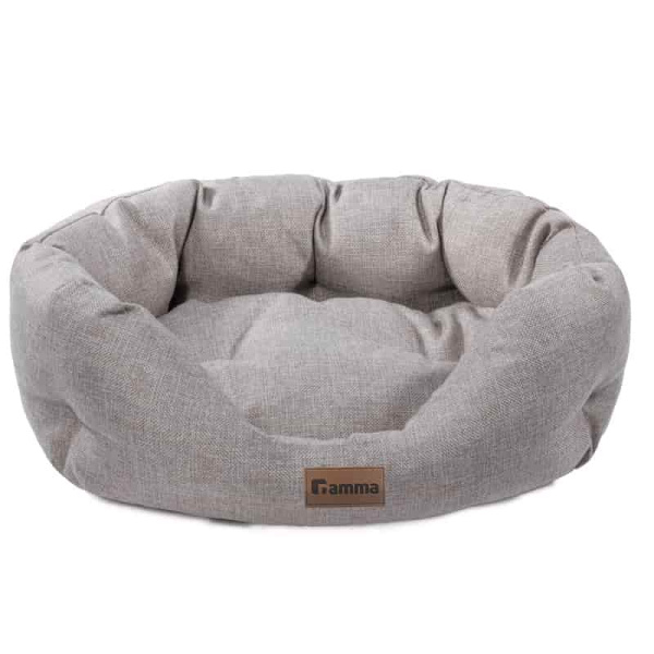 Лежанка овальная для животных Triol "Кижи Медиум" 49*37*15 см (31932085)