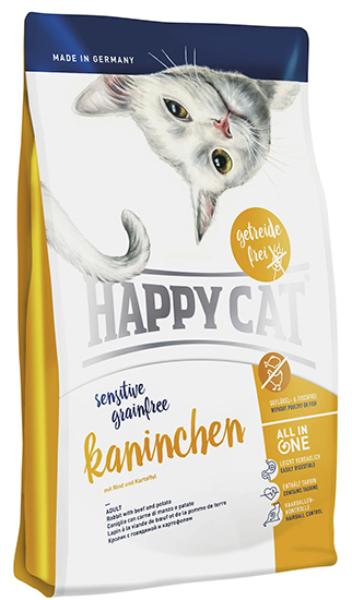 Сухой корм для кошек Happy Cat Sensitive Grainfree (кролик, говядина, картофель)