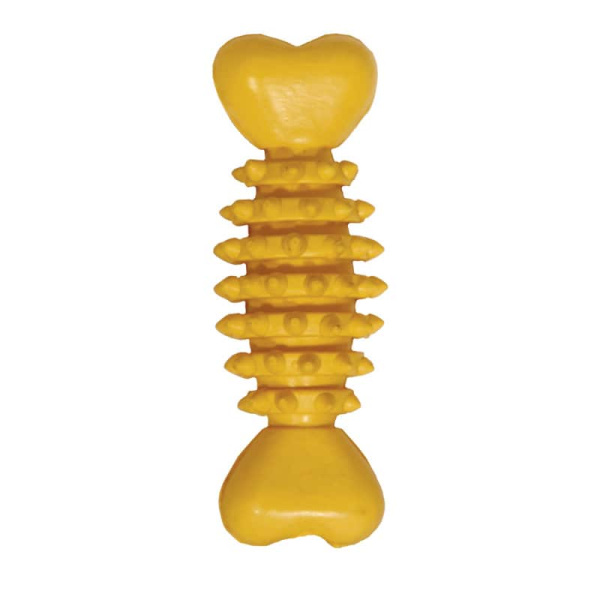 Игрушка для собак из ц/литой резины TRIOL "Кость шипованная" (12191026)