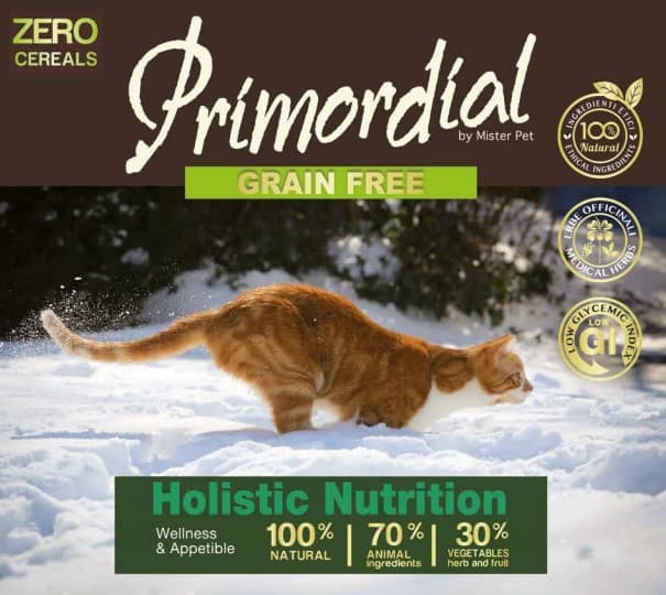 Сухой корм для кошек Primordial Cat Adult (утка и индейка)