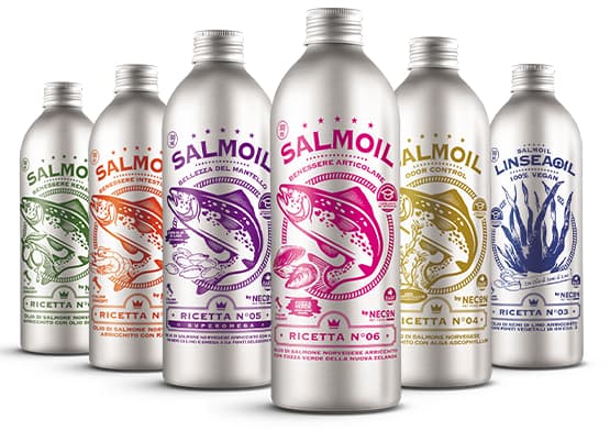 Лососевое масло NECON SALMOIL RICETTA 2
