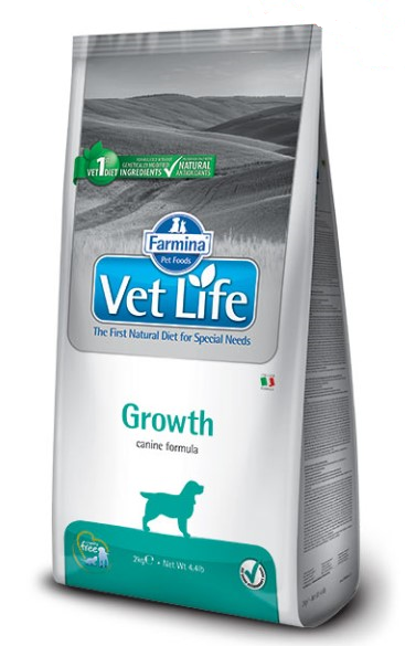 Диетическое питание для собак Сухой корм для собак Farmina Vet Life Dog Growth