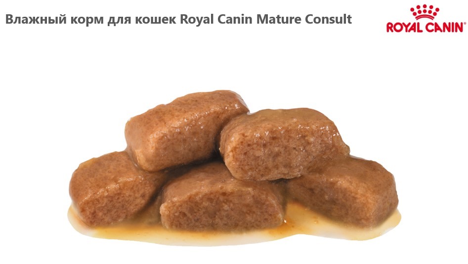 Влажный корм для кошек Royal Canin Mature Consult (кусочки в соусе)