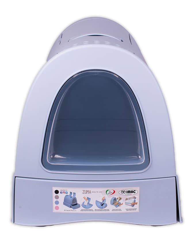 Закрытый Био-туалет для кошек ZUMA IMAC