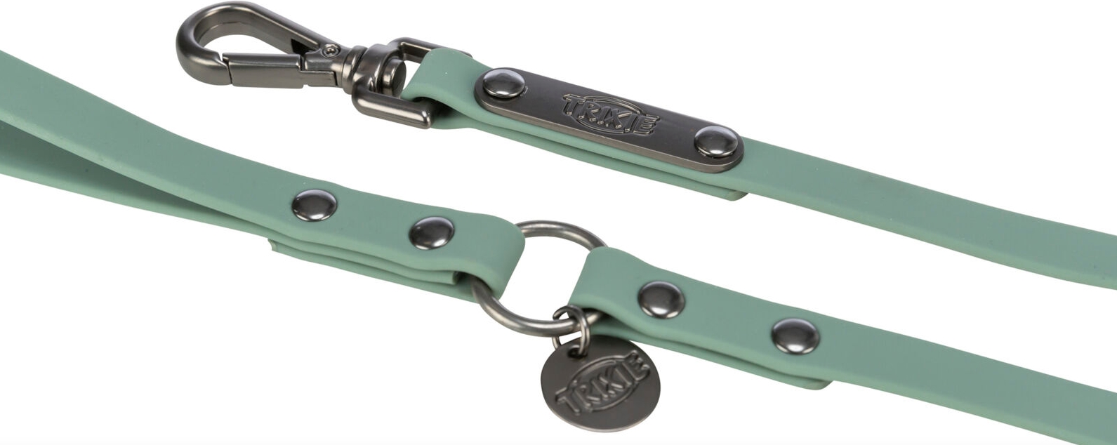 Поводок для собак TRIXIE CityStyle Lead (серо-зеленый)