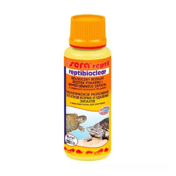 Средство для водных черепах и  акватеррариумов SERA "Reptibioclear" 100 мл (2845)