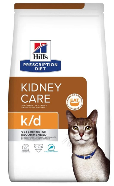 Сухой корм для кошек Hill's Prescription Diet k/d Kidney Care (тунец)