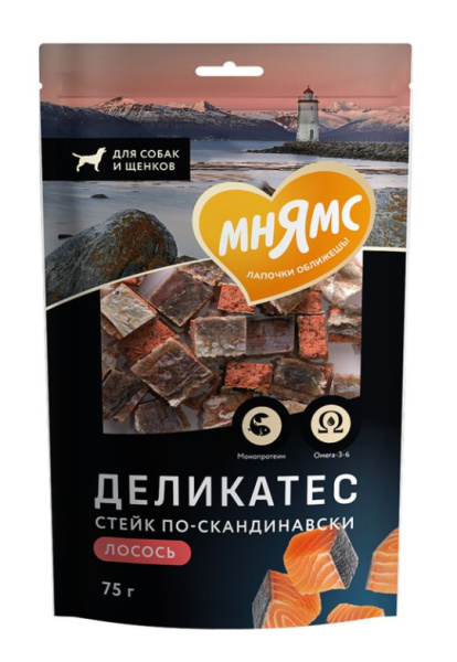 Лакомство Мнямс "Стейк по-скандинавски" для собак