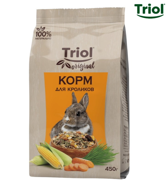 Корм для кроликов Triol Original 450 гр (40111008)