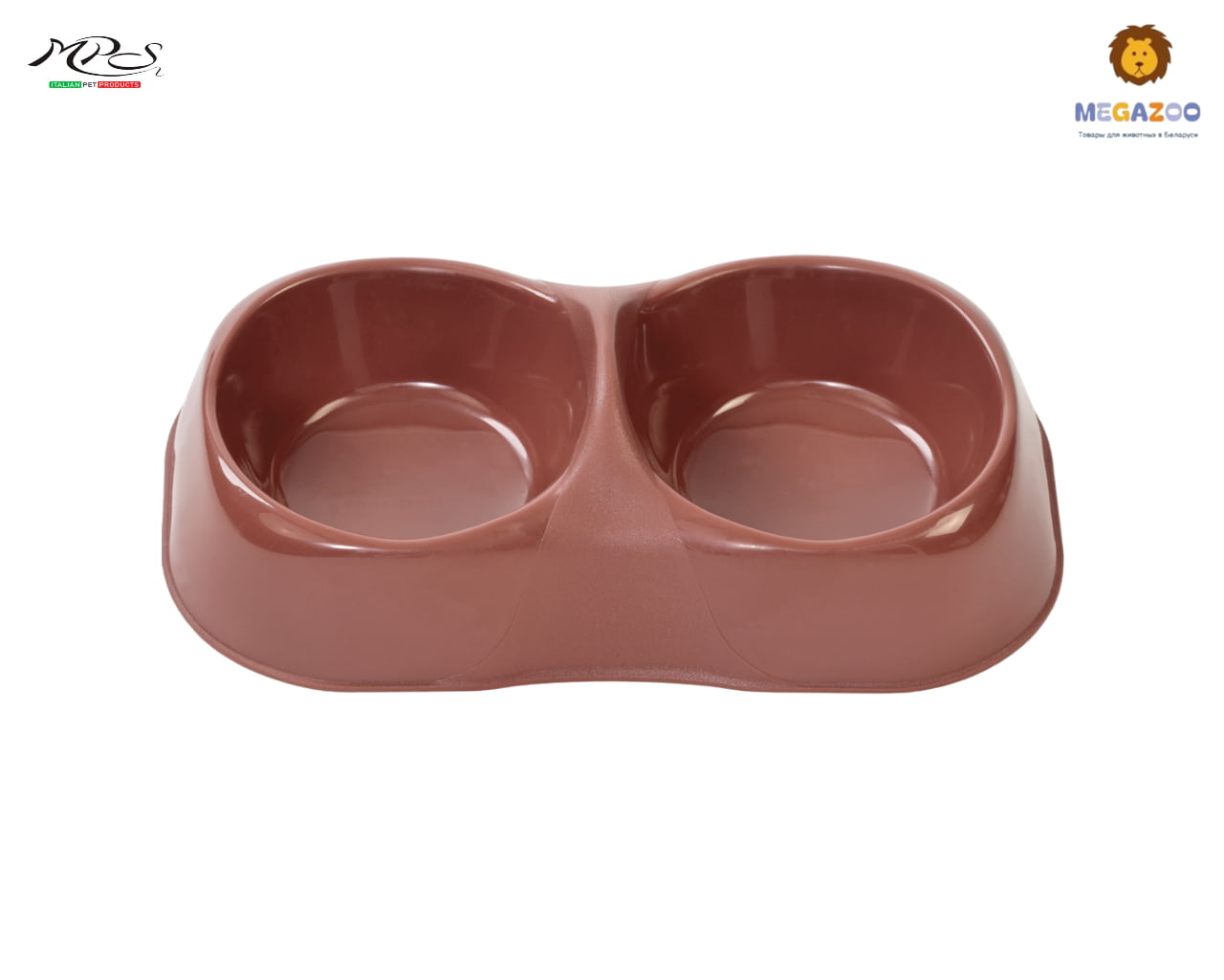 Двойная пластиковая миска для животных MAYA double