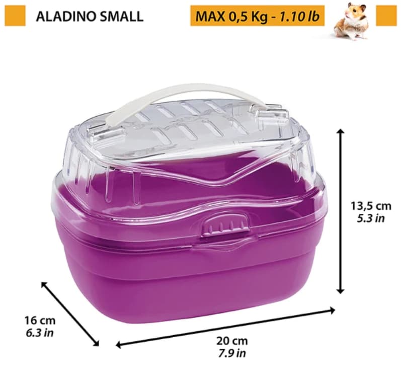 Ferplast ALADINO пластиковая переноска для грызунов