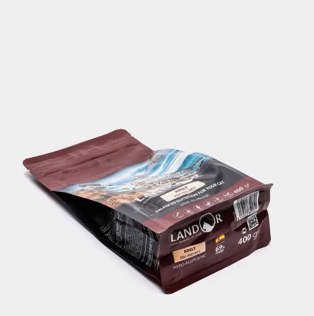 Сухой корм для кошек LANDOR Adult Cat (рыба, рис)