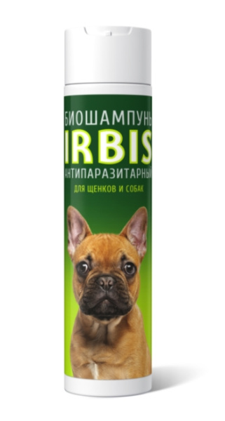БИОшампунь для щенков и собак АНТИПАРАЗИТАРНЫЙ "Irbis Forte" 250 мл (001247)