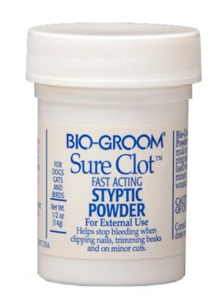 Bio-Groom Кровоостанавливающая пудра
