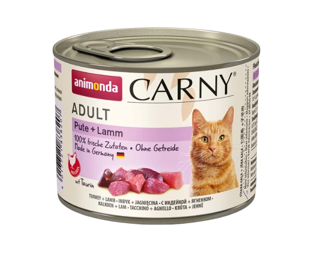 Питание для кошек Animonda CARNY Adult индейка, ягненок