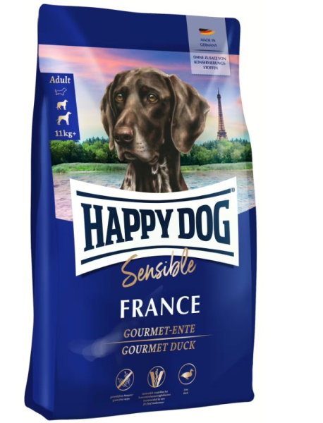 Каталог Сухой корм для собак HAPPY DOG Supreme Sensible France (утка) для собак