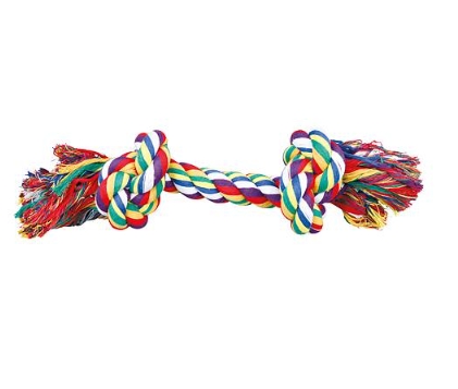 Игрушка для собак в виде веревки с двумя узлами JOLLYPAW