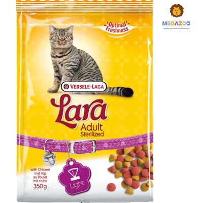 Сухой корм для стерилизованных кошек LARA Adult Sterilized (курица)