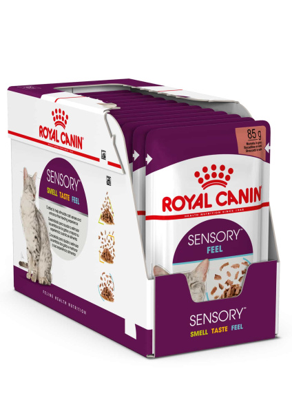 Влажный корм для кошек Royal Canin Мультипак Sensory (в соусе)