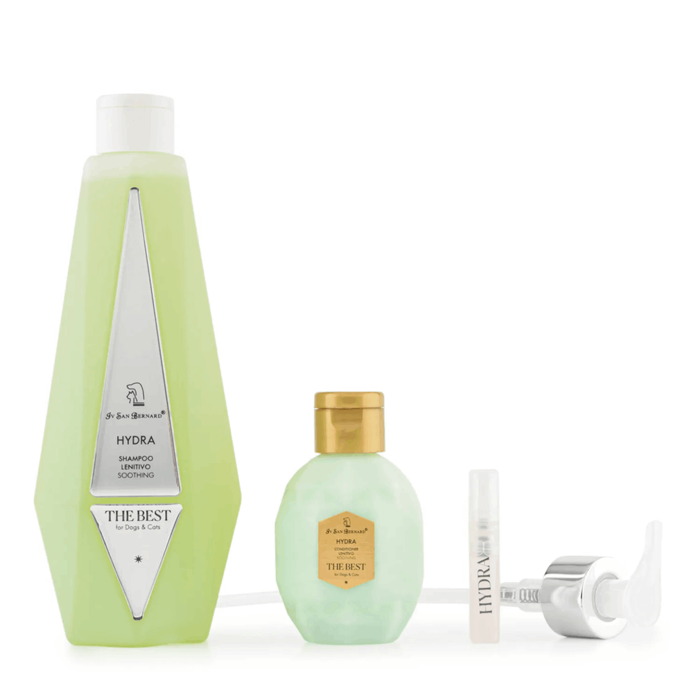 ISB The Best Набор Hydra шампунь против раздражений и перхоти 550 мл, кондиционер 120 мл + парфюм2мл
