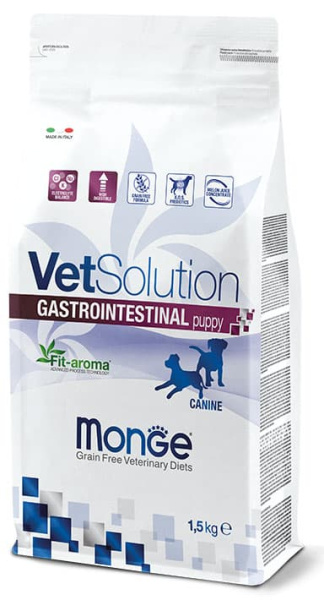 Лечебное питание для щенков Monge VetSolution Gastrointestinal Puppy