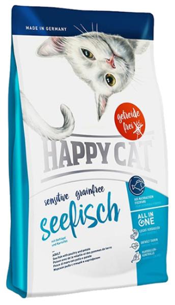 Сухой корм для кошек Happy Cat Sensitive Grainfree (морская рыба)