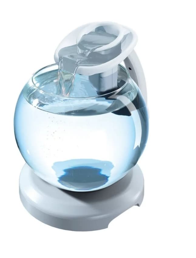 Интерьерный аквариум Tetra Duo Waterf Globe LED bk 6,8L 2 MK (белый)