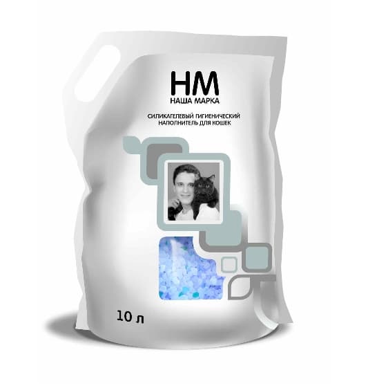 Наша Марка силикагелевый наполнитель (без запаха)