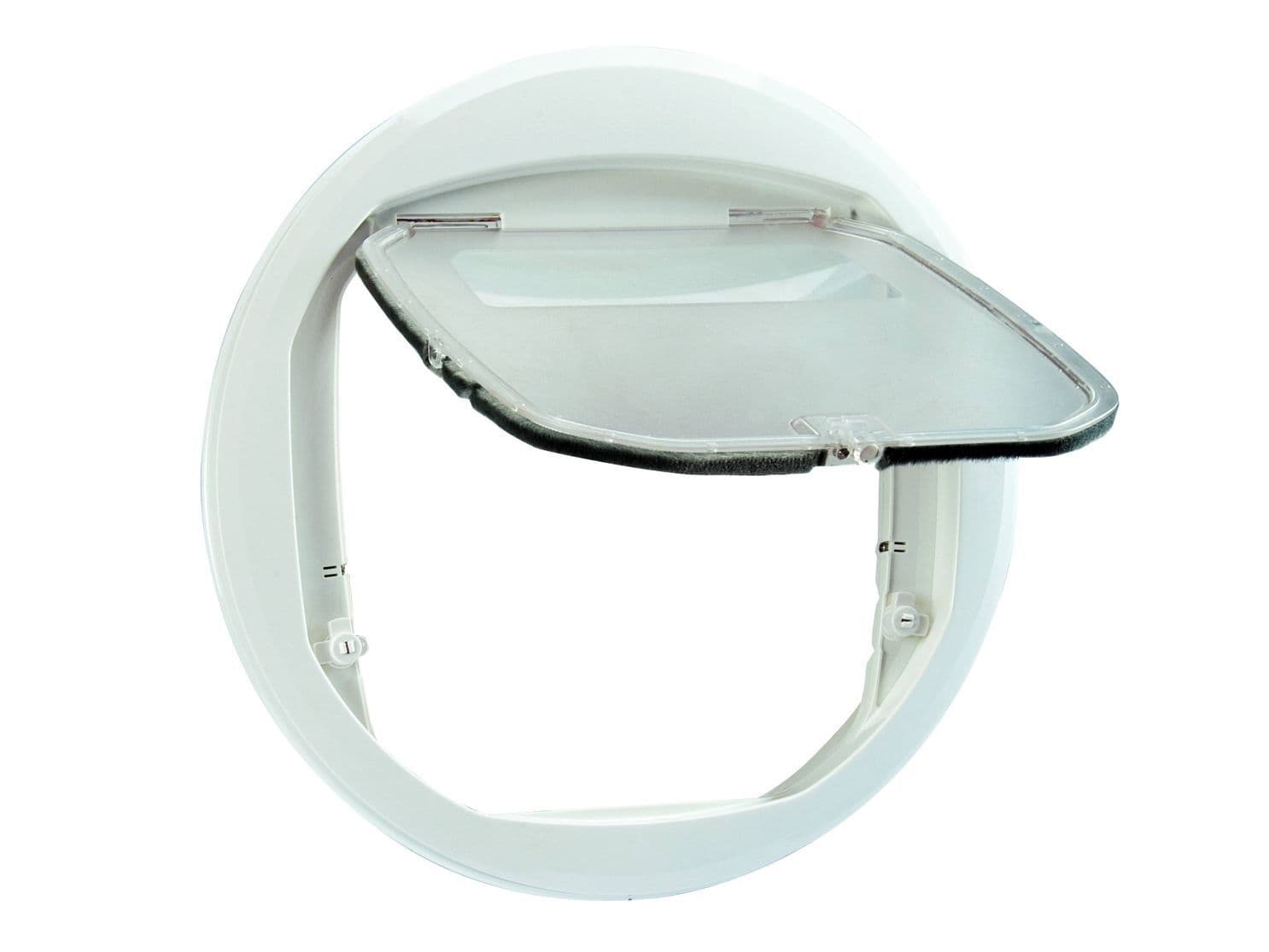 Откидная дверца для кошек и собак белая 29.5*30 см (AX006/B)